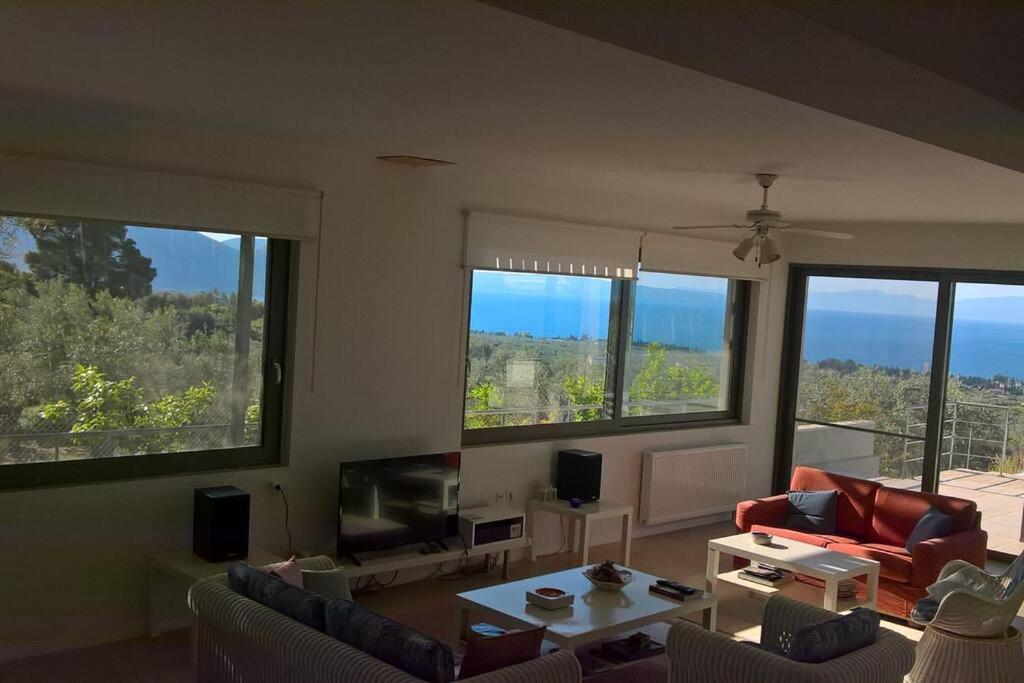 Panoramic View Summerhouse Loukissia Eksteriør bilde